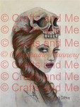 *New*Fantasy Woman Shaded Digital Stamp